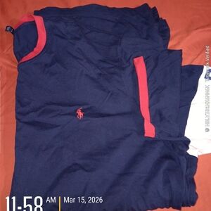 Navy Blue Ralph Lauren Polo Shirt 2XLT